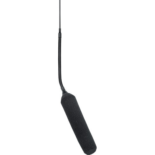 Shure MX202 Micrófono Condensador Overhead Mini-Shotgun con Preamp y Conector XLR Negro