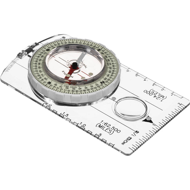 Brunton 8010 Classic Brújula de Mapas con Azimut Luminoso y Resolución 2°