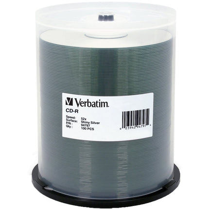 Verbatim CD-R Disco Grabable 700MB 52X Paquete de 100