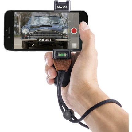 Movo Photo PR-2-PM Kit de Video para Smartphone con Micrófono VXR10 y Soporte Ajustable 2.2 a 3.6 Pulgadas