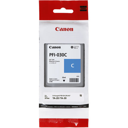 Canon PFI-030 Kit de Tintas para Impresoras Formato Grande 55ml Resistente al Agua