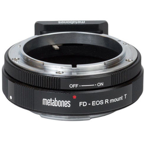 Metabones Canon FD Adaptador de Lentes a Montura Canon RF con Pie de Trípode