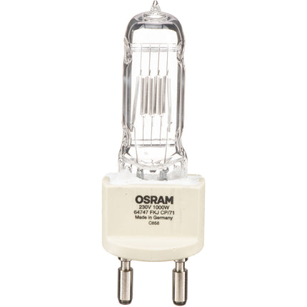 Osram FKJ CP/71 Lámpara Halógena 1000W 230V 3200K 200 Horas G22