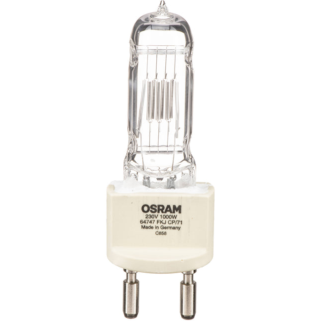 Osram FKJ CP/71 Lámpara Halógena 1000W 230V 3200K 200 Horas G22