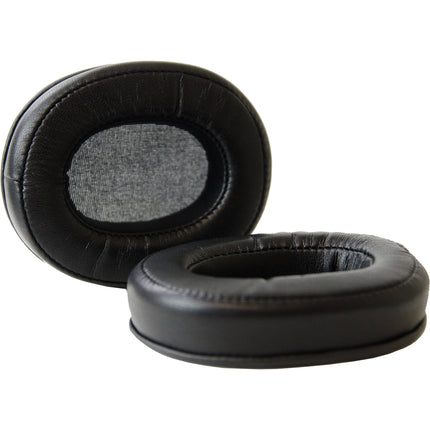 Dekoni Audio Choice Leather almohadillas de repuesto de cuero para Audio Technica ATH-M50x y Sony MDR con espuma viscoelástica