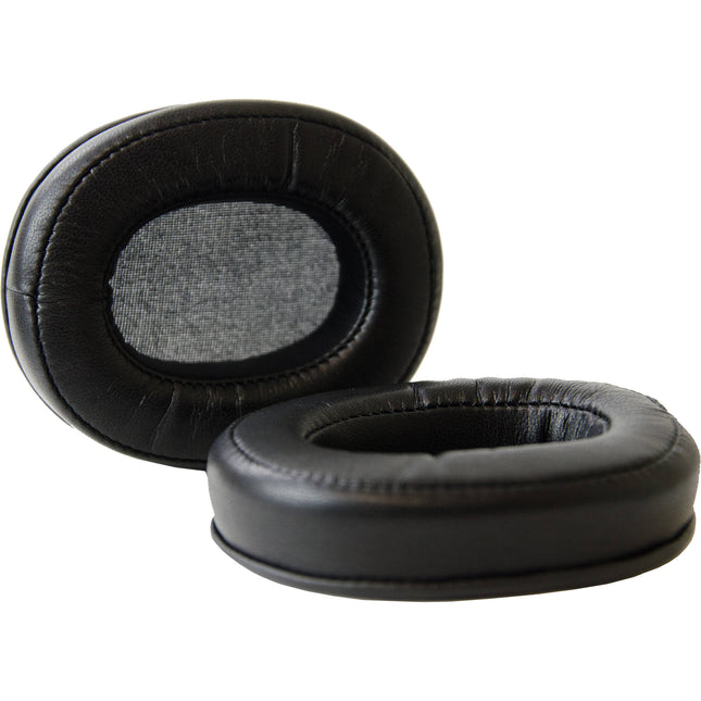 Dekoni Audio Choice Leather almohadillas de repuesto de cuero para Audio Technica ATH-M50x y Sony MDR con espuma viscoelástica