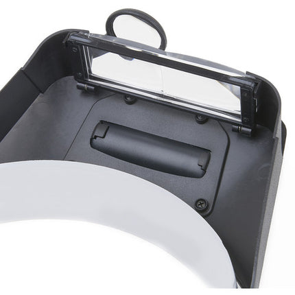Carson LV-10 LumiVisor Lupa de Cabeza 2x 3x 5x 6x con Luz LED Ajustable