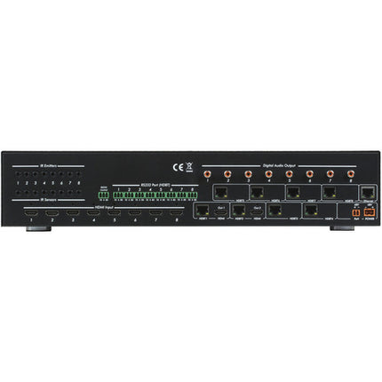 MuxLab HDMI 8x8 Matriz Switch con Salidas HDBaseT 4096x2160 60Hz Control IR