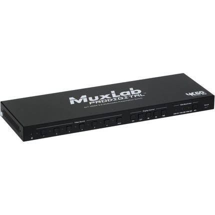 MuxLab 6x1 HDMI 2.0 Switch Presentación Multimedia UHD 4K60 3 HDMI Inputs
