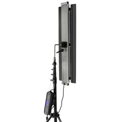 Genaray Key and Fill Iluminación 36" Soft Strip Kit 2 Luces Bi-Color 9.5' Soportes y Pesas 15 lb