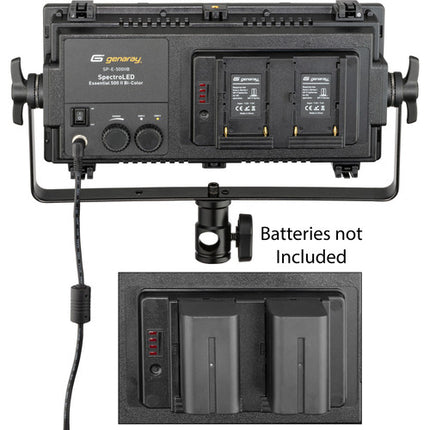 Genaray Spectro LED Essential 500IIB Panel LED Bi-Color 1960 Lux 6 Pies Kit 2 Luces