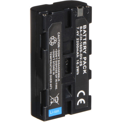 Dracast Kit de Batería NP-F 2200mAh y Cargador Litio Ion