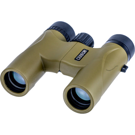 Carson 10x25 Stinger Prismáticos Compactos con Lente BK7 y Estuche