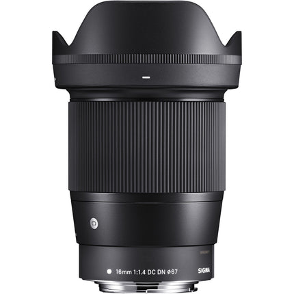 Sigma 16mm f1.4 DC DN Objetivo para Canon EF-M APS-C F1.4 a F16