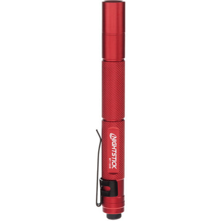Nightstick MT-100 Mini-TAC linterna LED 100 lúmenes aluminio AAA roja