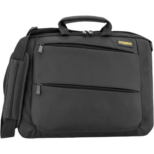 Ruggard Slim Maletín para Laptop 15-16 Pulgadas Nylon Resistente y Bolsillos Organizadores