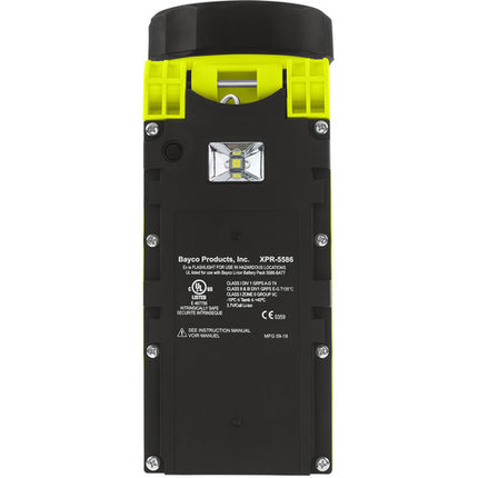 Nightstick XPR-5586GX Linterna Recargable Intrínsecamente Segura 650 Lúmenes con Base de Carga