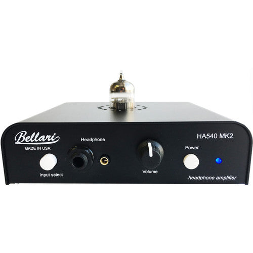 Bellari HA540 MK2 Amplificador de Auriculares con Tubos 12AX7 y MOSFET 15V