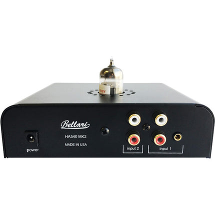 Bellari HA540 MK2 Amplificador de Auriculares con Tubos 12AX7 y MOSFET 15V