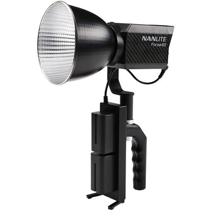 Nanlite Forza 60 Grip de Batería para 2x NP-F750 1 Hora Autonomía