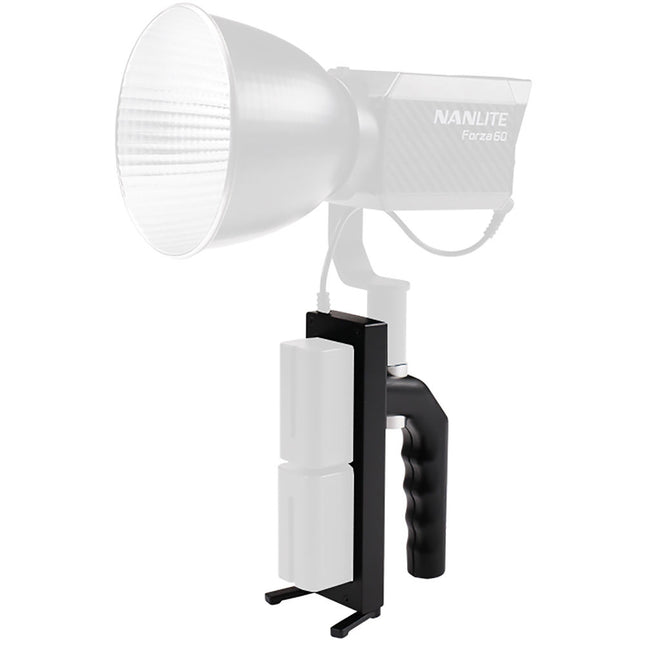 Nanlite Forza 60 Grip de Batería para 2x NP-F750 1 Hora Autonomía