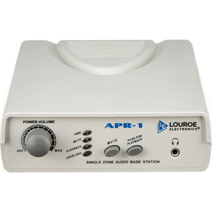 Louroe ASK4-101 Kit de Monitoreo de Audio Micrófono Verifact A y Base APR-1