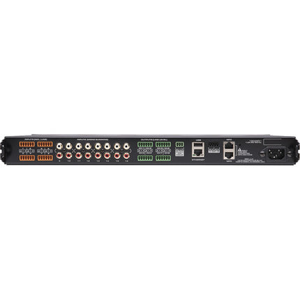 QSC MP-M80 mezclador procesador audio 8 entradas 8 zonas salida