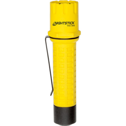Nightstick TAC-300Y Linterna Táctica LED 180 Lúmenes Resistente al Agua y Golpes
