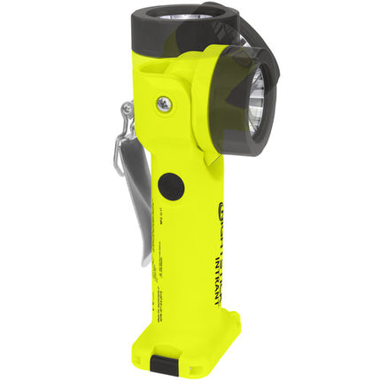 Nightstick INTRANT Linterna Recargable Dual Ángulo 205 Lúmenes IP67 con Base de Carga y Porta Pilas AA