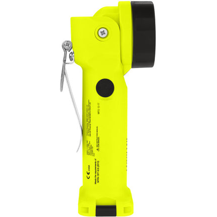 Nightstick INTRANT Linterna Recargable Dual Ángulo 205 Lúmenes IP67 con Base de Carga y Porta Pilas AA