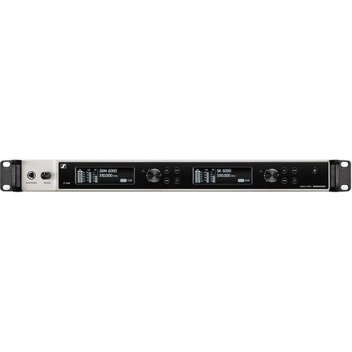 Sennheiser EM 6000 Receptor Inalámbrico Digital Dos Canales 244 MHz Range AES256