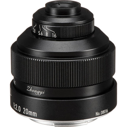 Mitakon Zhongyi 20mm f/2 Lente Super Macro 4.5x para Nikon F Mount