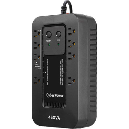 CyberPower EC450G Ecologic UPS 450VA 260W 8 Salidas con Cable USB