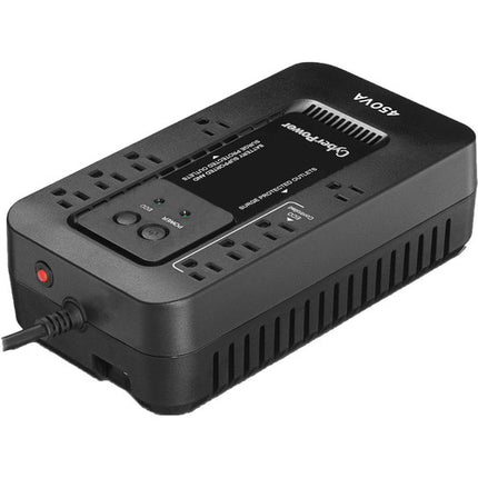 CyberPower EC450G Ecologic UPS 450VA 260W 8 Salidas con Cable USB