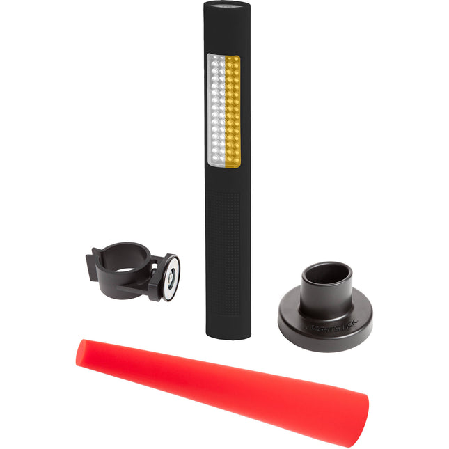 Nightstick NSP-1174 Kit Luz de Seguridad y Linterna 150 Lúmenes Base Magnética