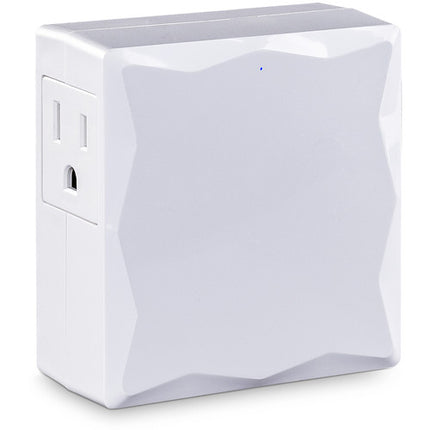CyberPower P2WU Protector de Sobretensión 2 Tomas 3 Puertos USB Blanco 500 Julios