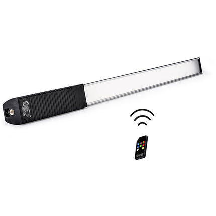 DigitalFoto Solution Limited Q805A Tubo LED RGB 385 Lux 3000-5750K con Control Remoto Inalámbrico