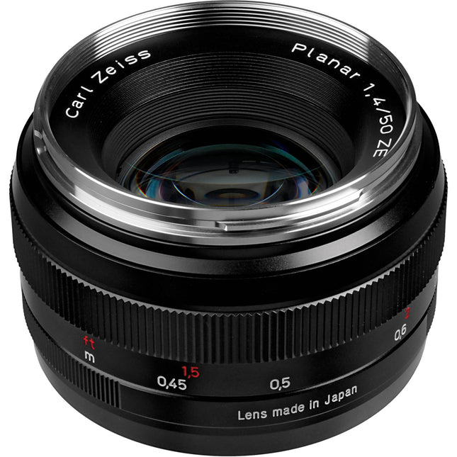 ZEISS Planar T* 50mm f/1.4 ZE Lente para Canon EF montura EF sin enfoque automático