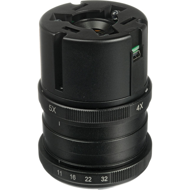 Yasuhara Nanoha Macro Lens 5:1 para Micro Cuatro Tercios con luz LED y soporte