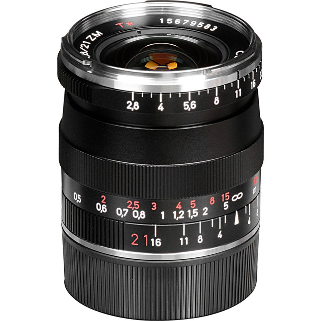 ZEISS Biogon T* 21mm f/2.8 ZM Lente Manual 46mm Filtro