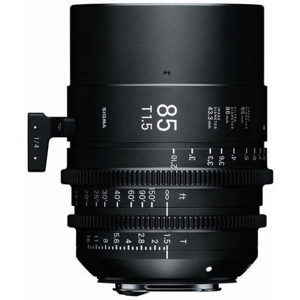 Sigma 85mm T1.5 FF Prime para Canon EF Montura con Control de Iris