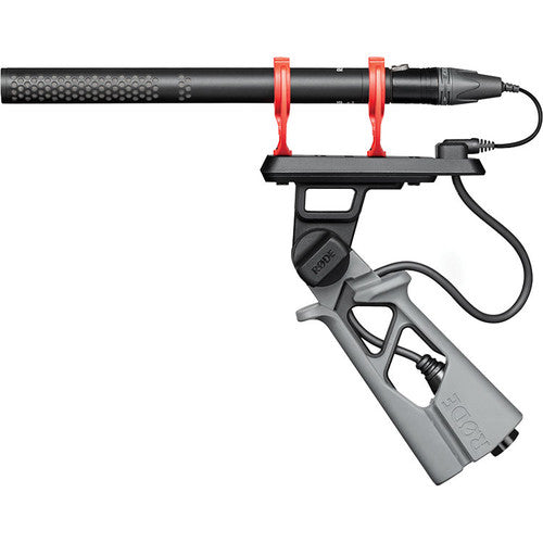 RODE NTG5 Micrófono Shotgun Corto Resist. Humedad con Paraviento Furry y Soporte