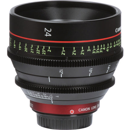 Canon CN-E 24mm T1.5 L F Lente Prime Cine Gran Angular EF Mount