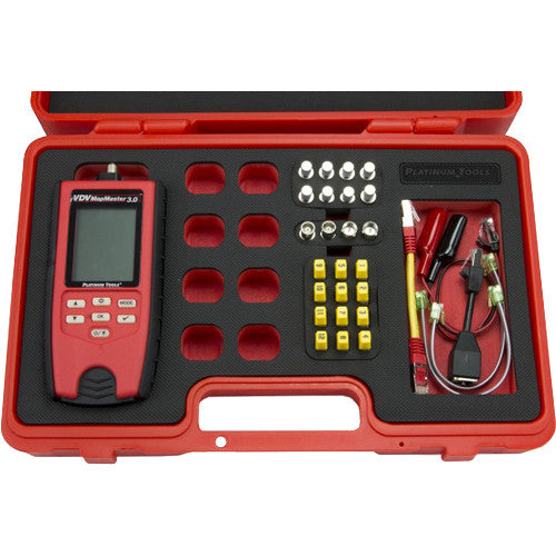 Platinum Tools VDV MapMaster 3.0 Kit de Campo para Redes y Coaxial con Detección de Fallas