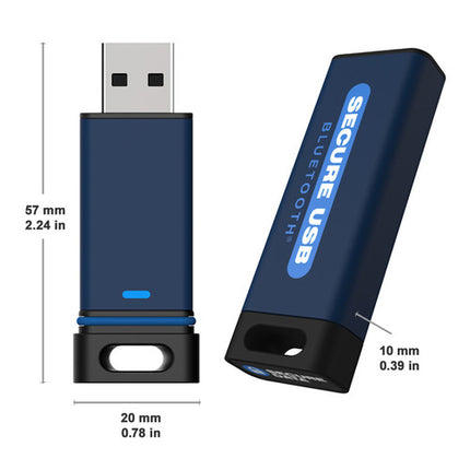 SecureData SecureUSB BT 16GB Memoria USB Encriptada AES 256-bit IP57