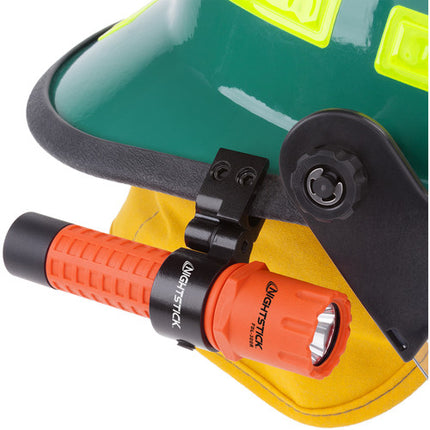 Nightstick FDL-300R-K01 Linterna táctica LED para bomberos 180 lúmenes con montaje para casco rojo