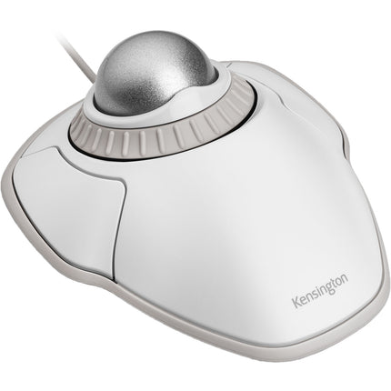 Kensington Orbit Trackball con Anillo de Desplazamiento 40mm USB-A Blanco con Reposamuñecas