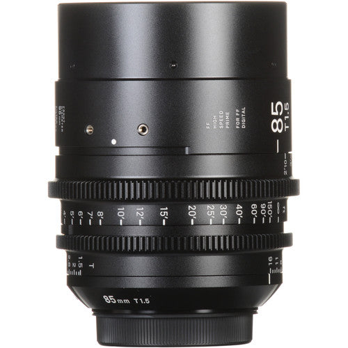 Sigma 85mm T1.5 FF Prime para Canon EF Montura con Control de Iris