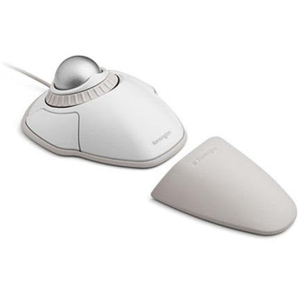Kensington Orbit Trackball con Anillo de Desplazamiento 40mm USB-A Blanco con Reposamuñecas