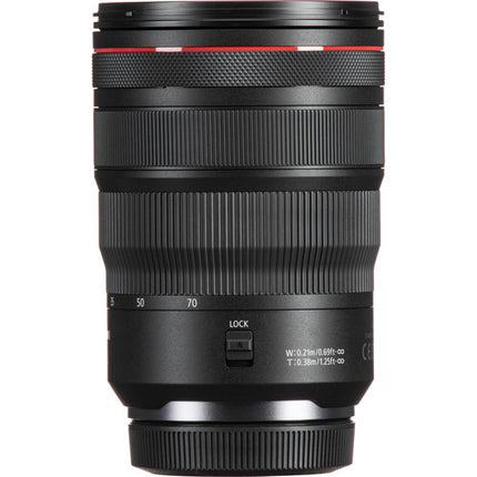 Canon RF 24-70mm f2.8 L IS USM Objetivo con estabilizador y apertura f2.8
